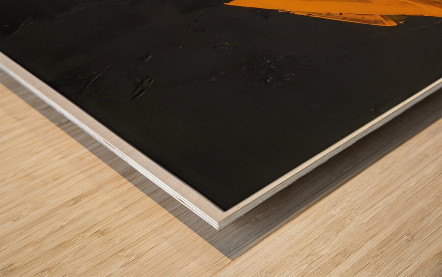 Robert Motherwell 17 Wood print