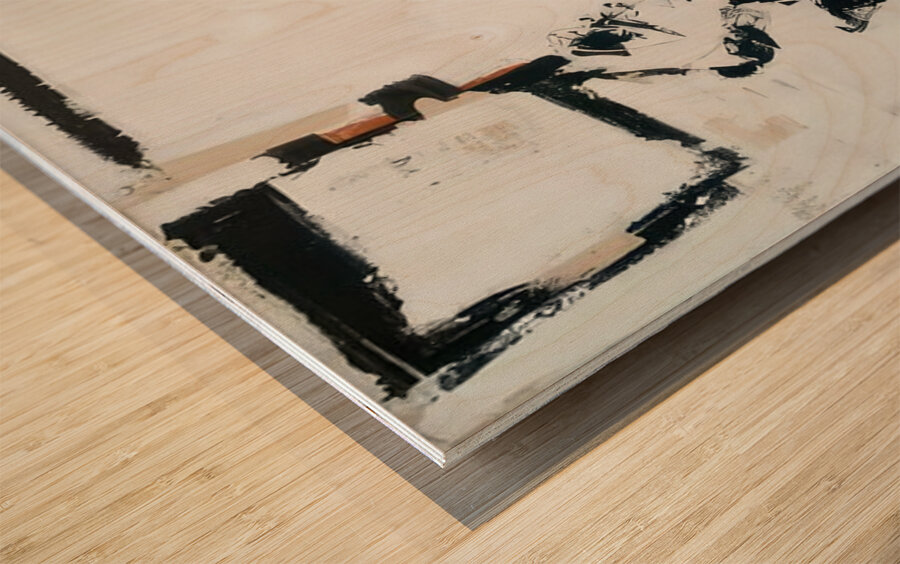 Robert Motherwell 22 Wood print