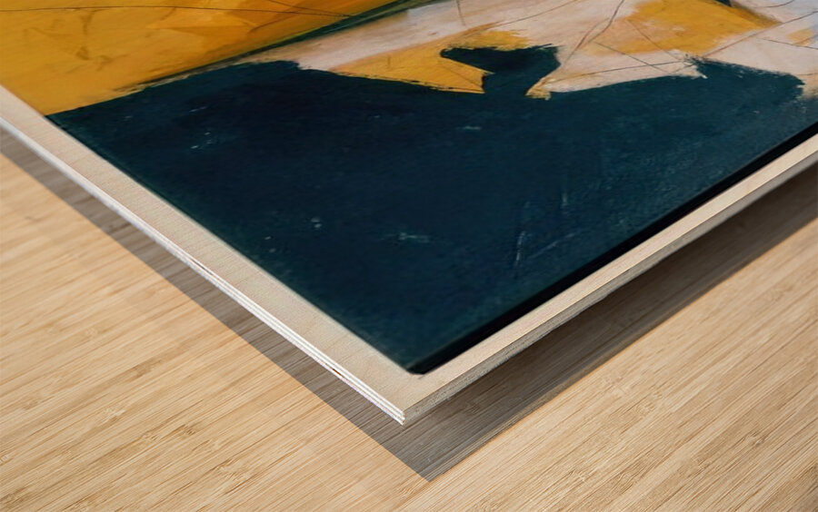 Robert Motherwell 28 Wood print