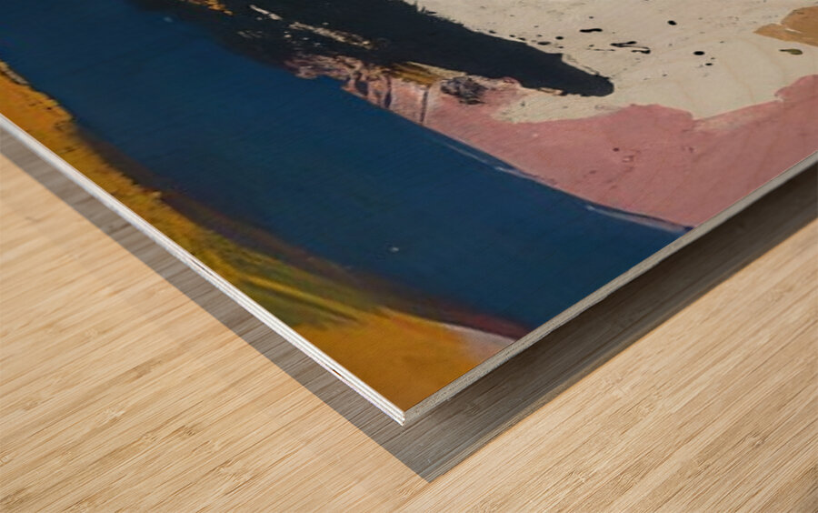 Robert Motherwell 33 Wood print