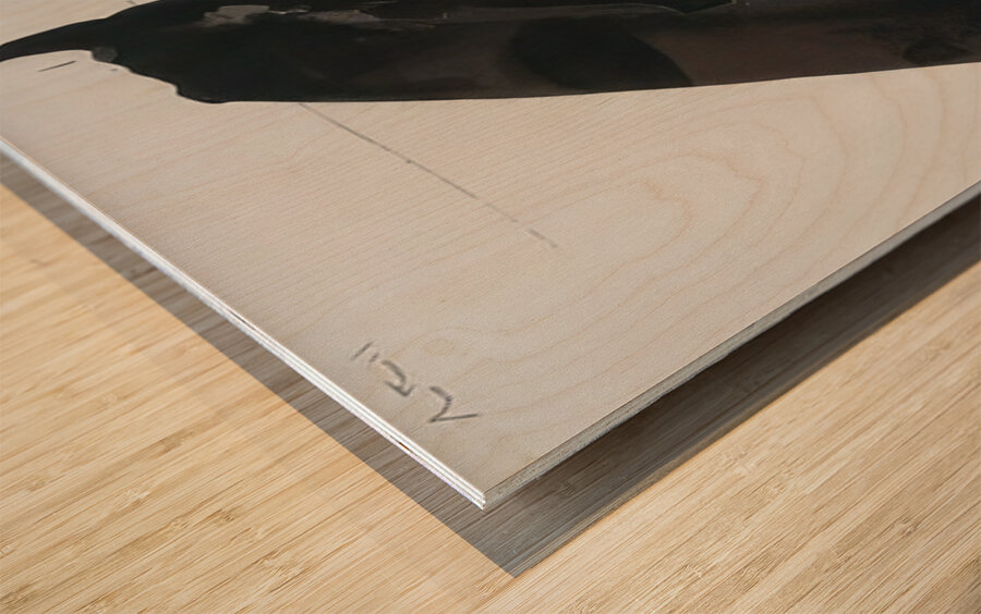 Robert Motherwell 39 Wood print