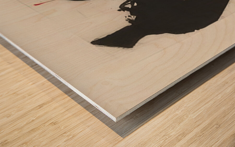 Robert Motherwell 41 Wood print