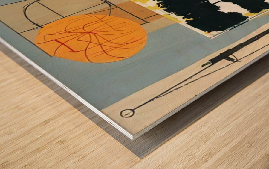 Robert Motherwell 43 Wood print