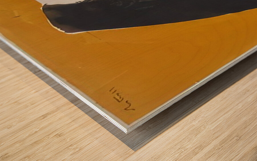 Robert Motherwell 46 Wood print