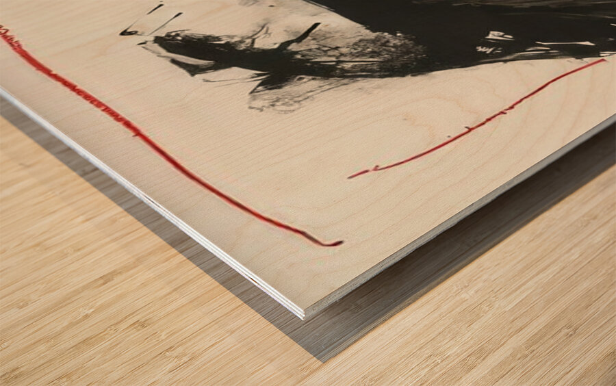 Robert Motherwell 47 Wood print