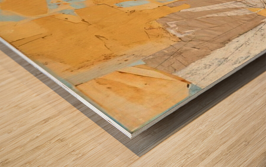 Robert Motherwell 51 Wood print