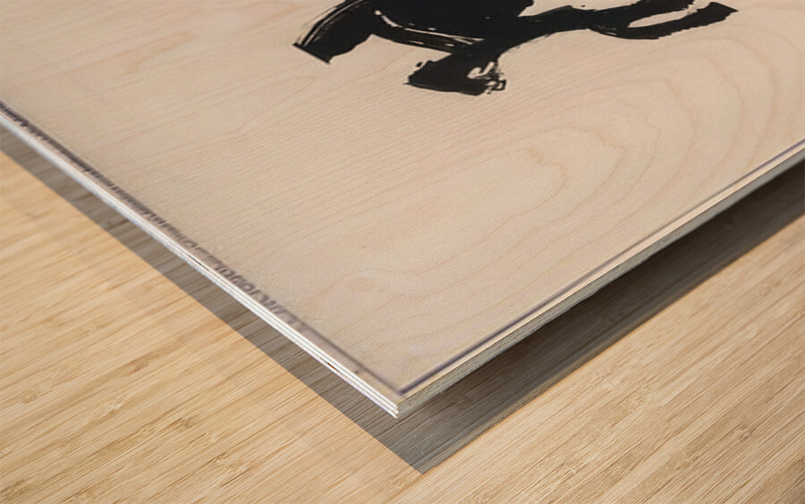 Robert Motherwell 3 Wood print