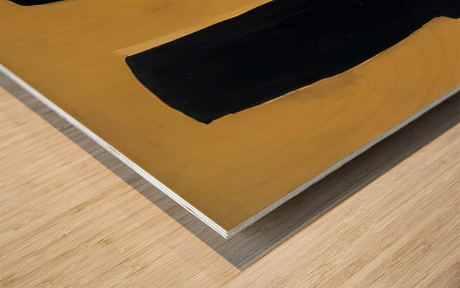 Robert Motherwell 8 Wood print