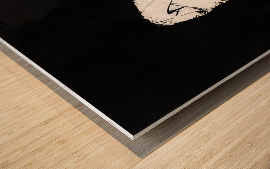 Robert Motherwell 19 Wood print