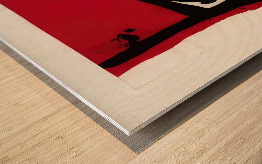 Robert Motherwell 38 Wood print