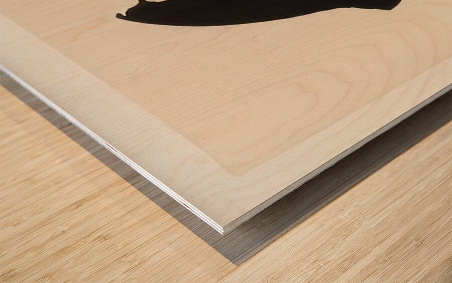 Robert Motherwell 41 Wood print