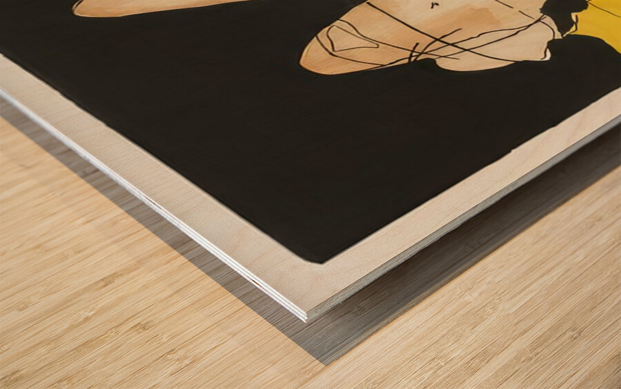 Robert Motherwell 43 Wood print