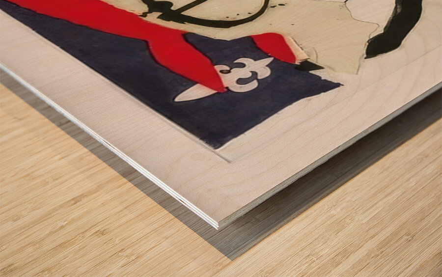 Robert Motherwell 47 Wood print