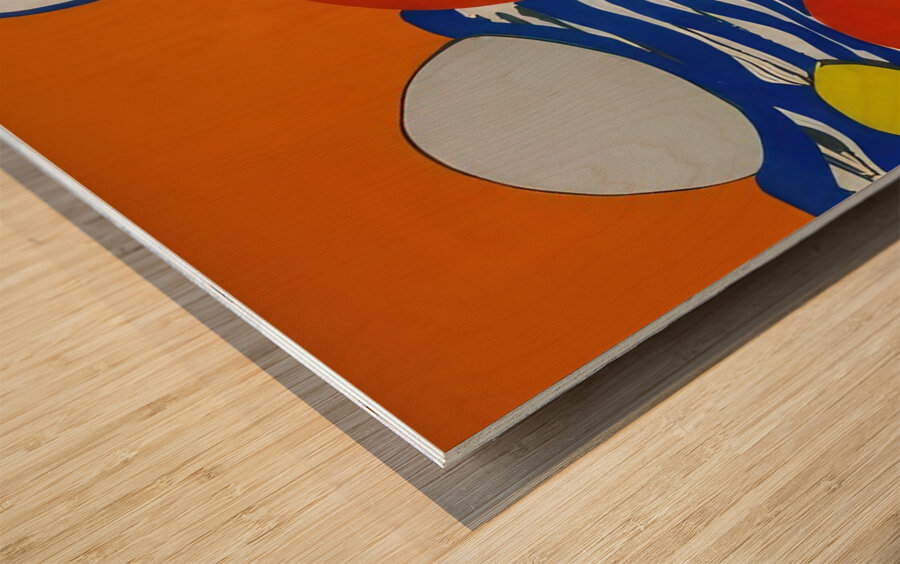 Alexander Calder 5 Wood print