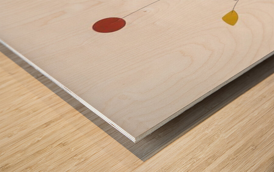 Alexander Calder 8 Wood print