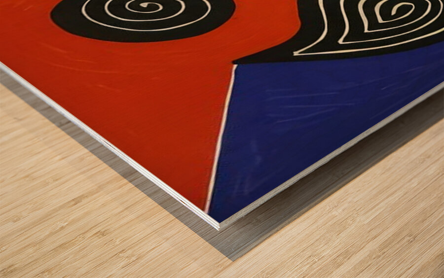 Alexander Calder 9 Wood print