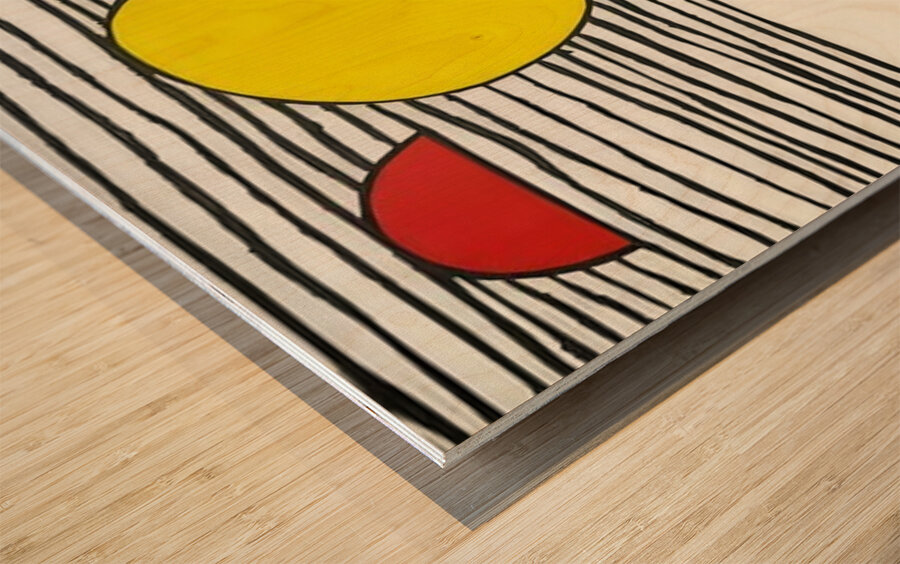 Alexander Calder 10 Wood print