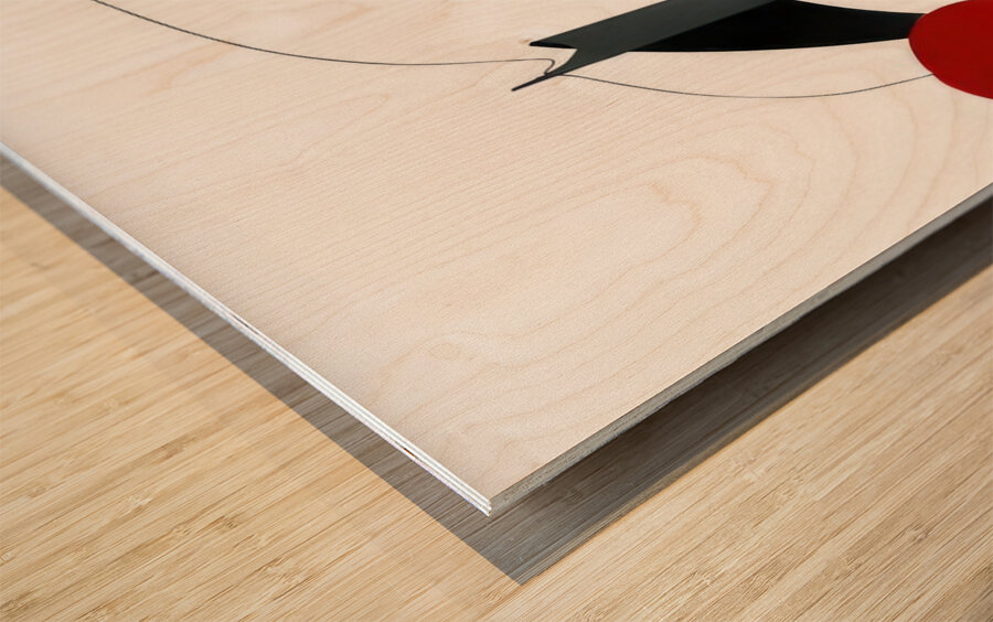 Alexander Calder 13 Wood print