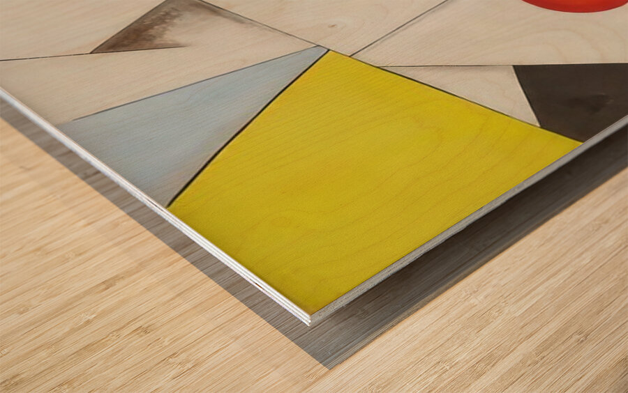 Alexander Calder 16 Wood print