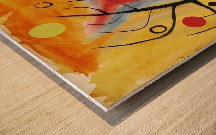 Alexander Calder 17 Wood print