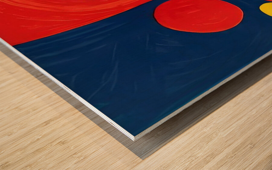 Alexander Calder 20 Wood print