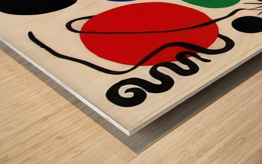 Alexander Calder 23 Wood print