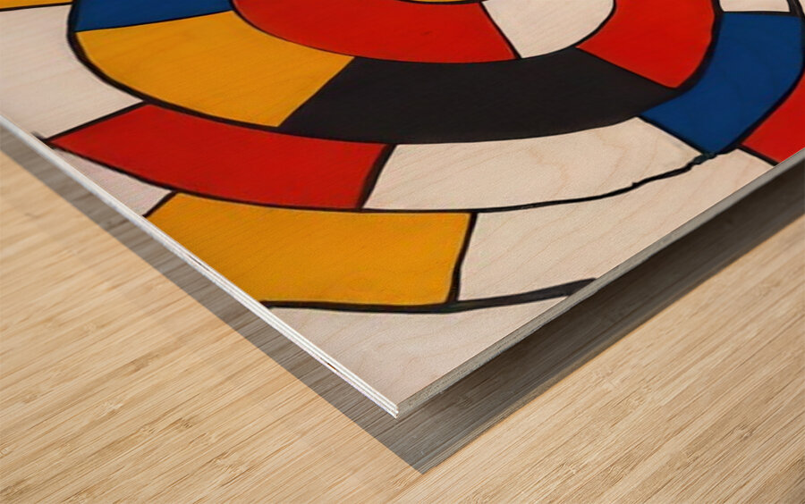 Alexander Calder 29 Wood print