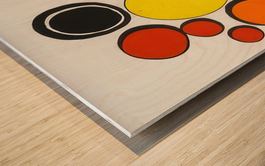 Alexander Calder 30 Wood print