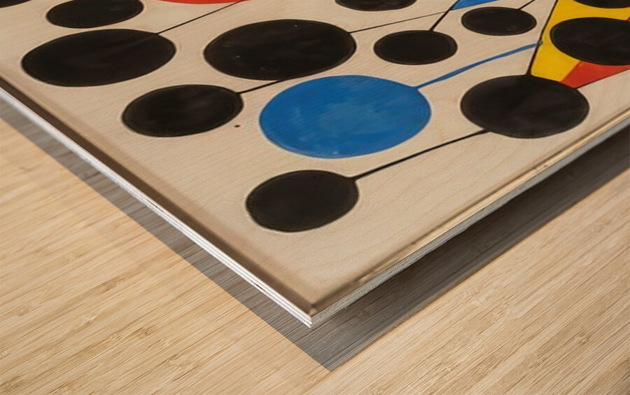 Alexander Calder 32 Wood print