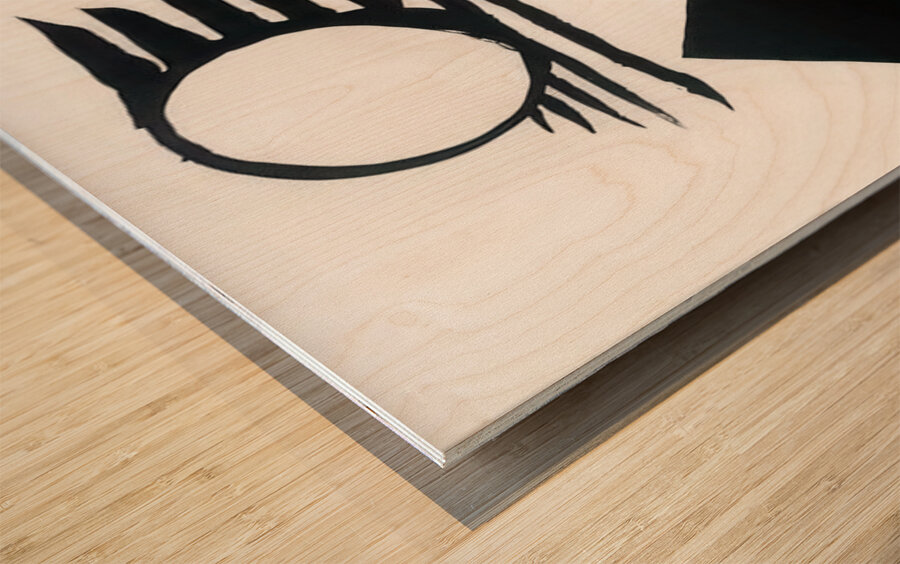 Alexander Calder 36 Wood print