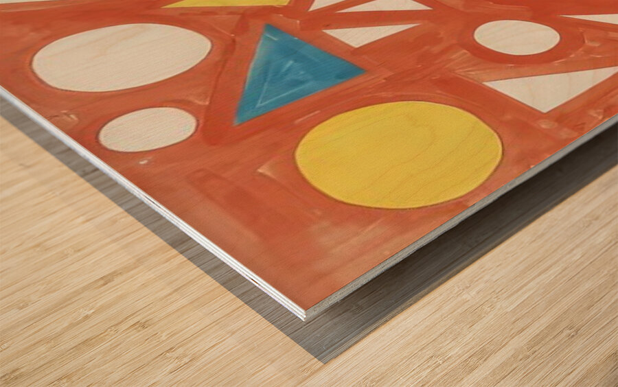 Alexander Calder 40 Wood print