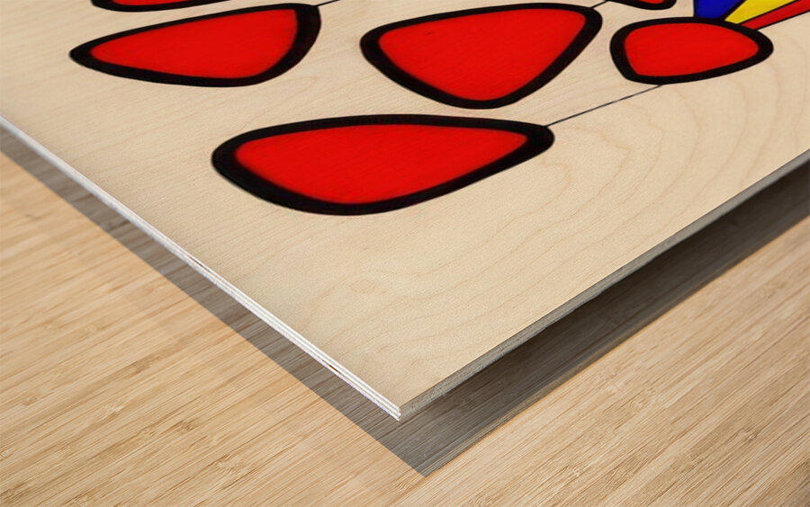 Alexander Calder 43 Wood print