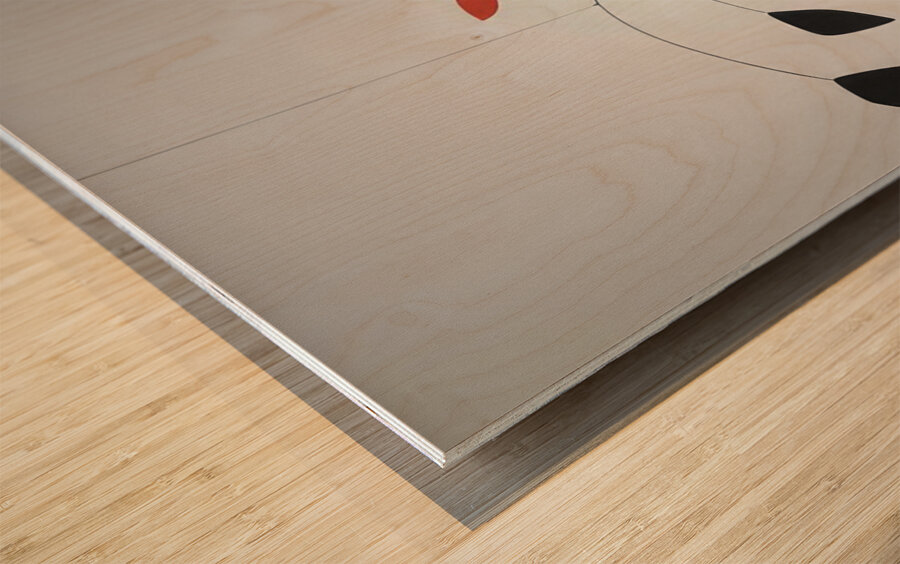 Alexander Calder 44 Wood print