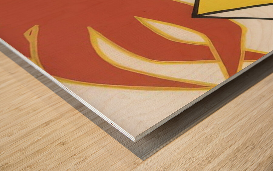 Alexander Calder 45 Wood print