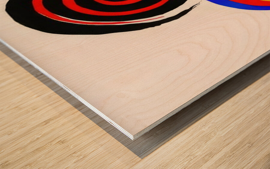 Alexander Calder 50 Wood print