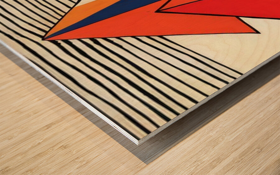 Alexander Calder 61 Wood print