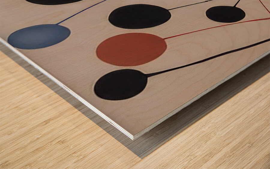 Alexander Calder 68 Wood print