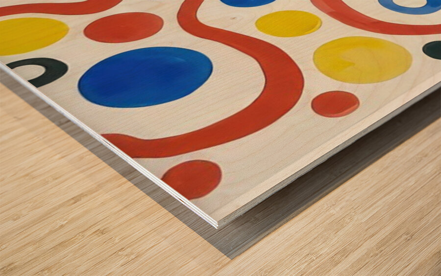 Alexander Calder 2 Impression sur bois