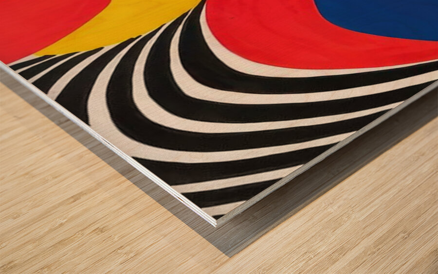 Alexander Calder 3 Wood print