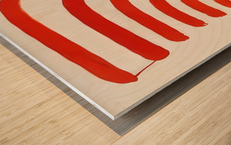 Alexander Calder 5 Wood print