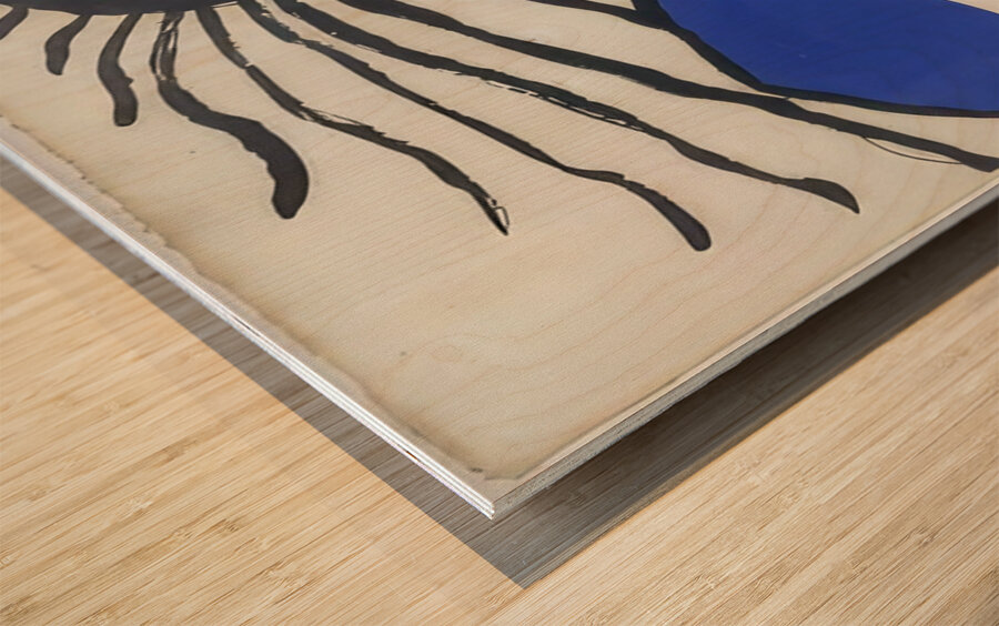 Alexander Calder 13 Wood print