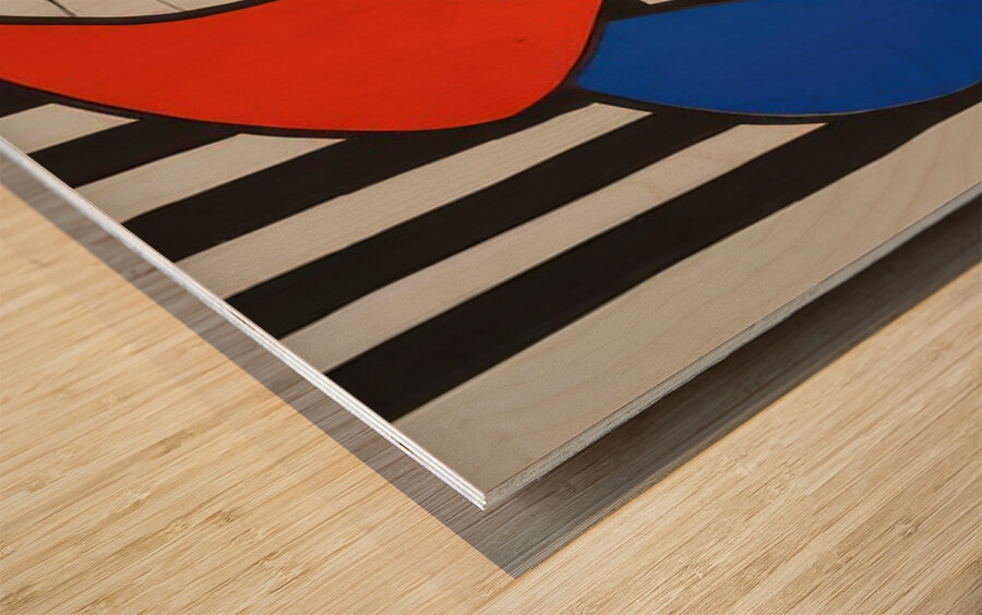 Alexander Calder 15 Wood print