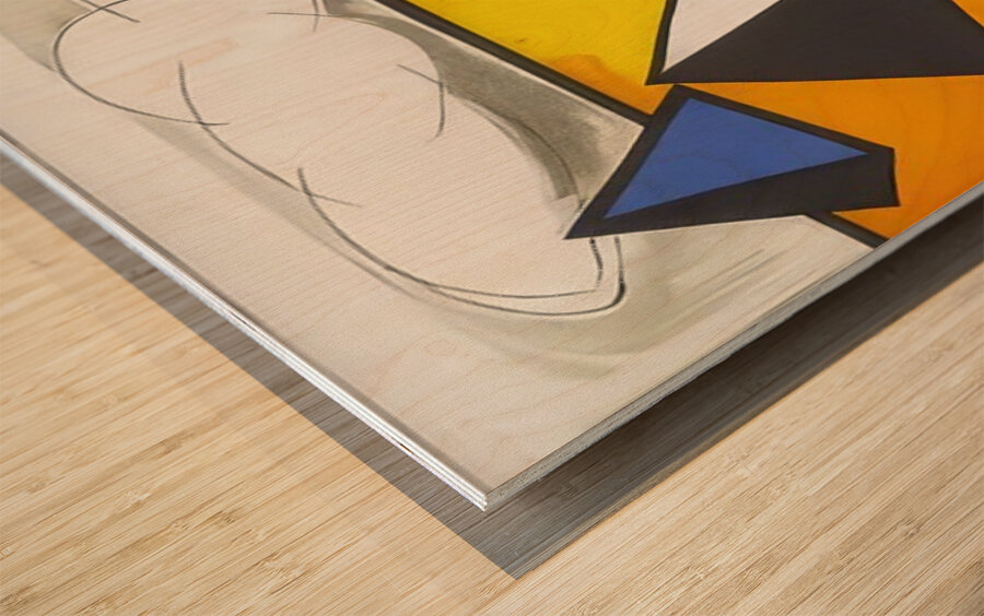 Alexander Calder 16 Wood print