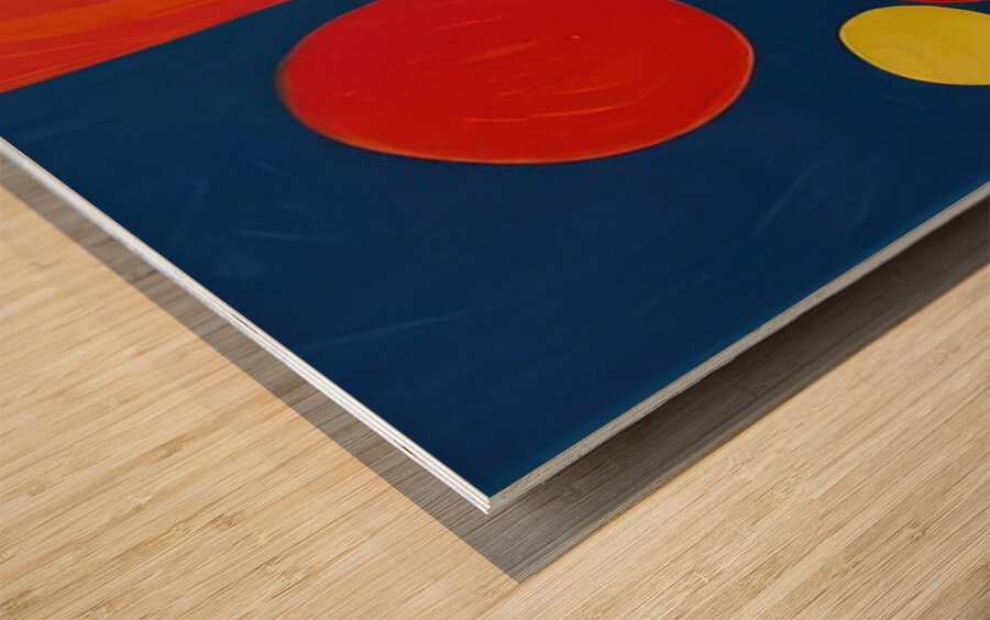 Alexander Calder 17 Wood print