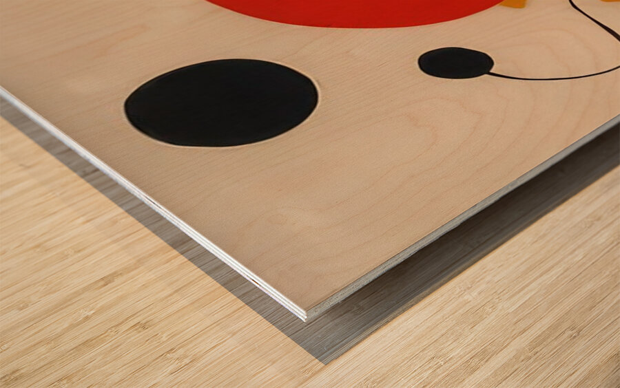 Alexander Calder 18 Wood print