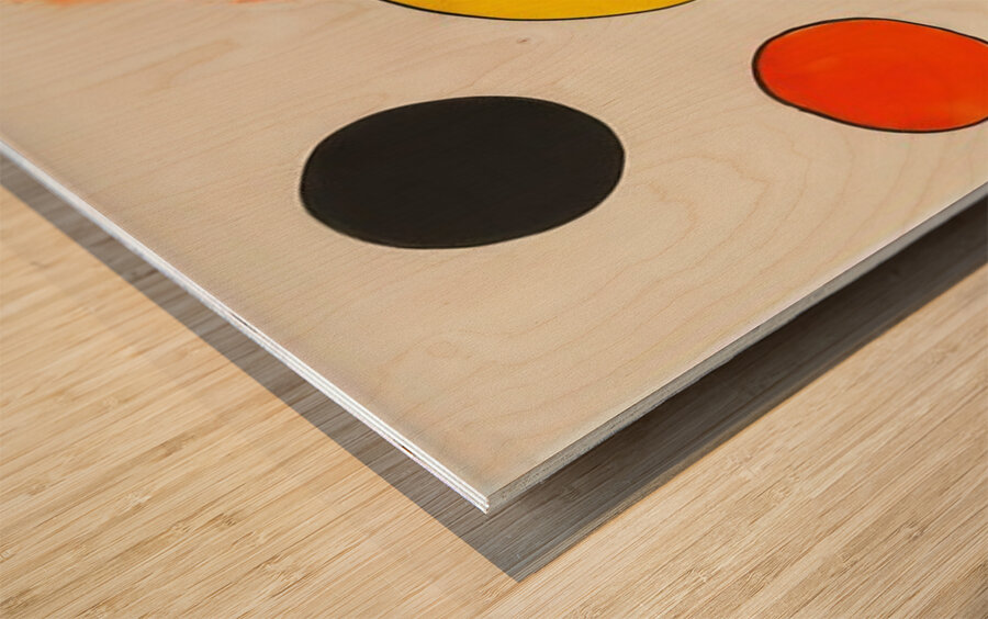 Alexander Calder 21 Wood print