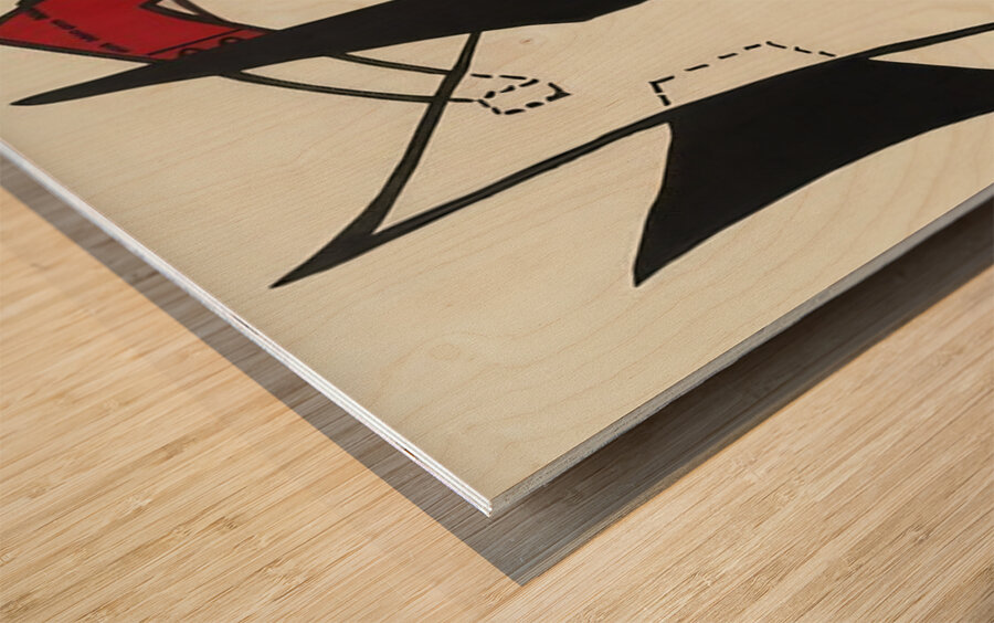 Alexander Calder 23 Wood print