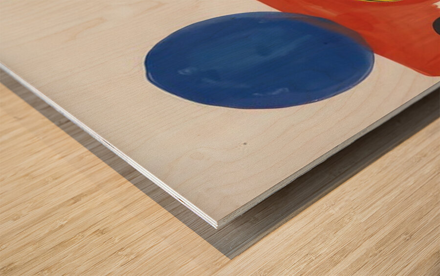 Alexander Calder 25 Wood print