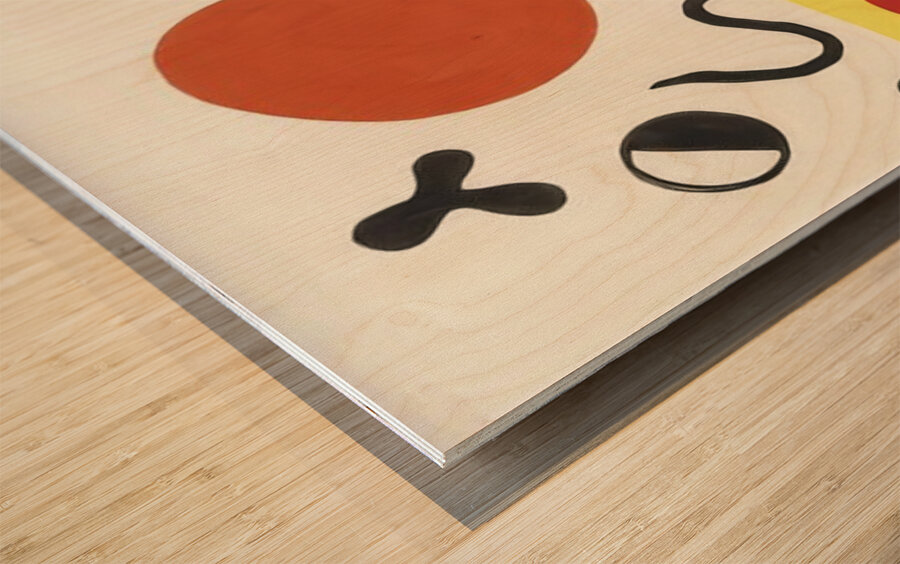 Alexander Calder 27 Wood print