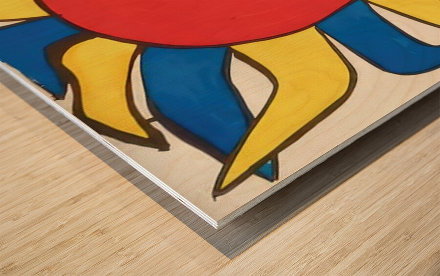 Alexander Calder 28 Wood print